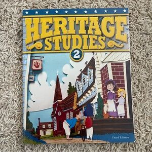 BJU Press 2 Grade Heritage Studies Third Edition Homeschool Book